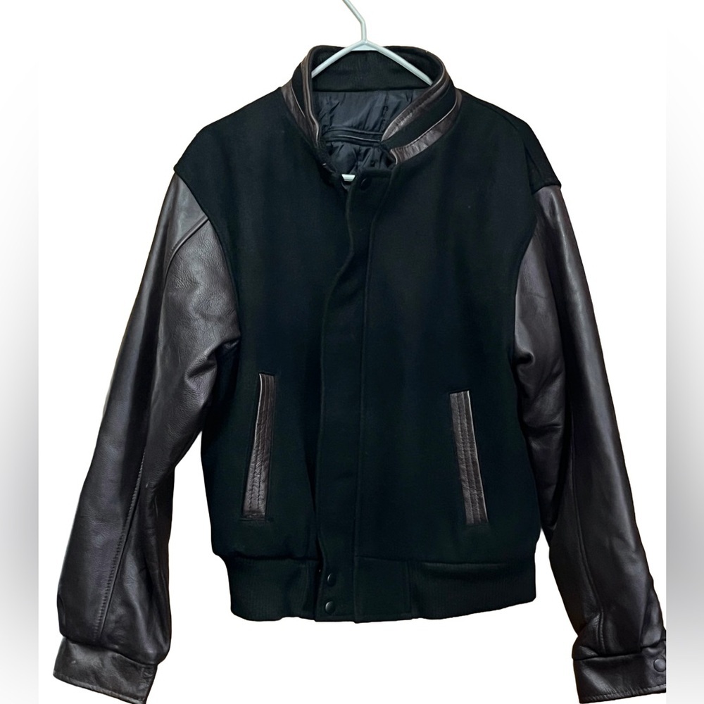 Canada Sportswear, Varsity Jacket with Leather Seeves, Men’s XS New no tags